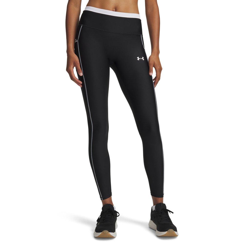 Under Armour Women's HeatGear Novelty Leggings - Black/White - BLACK/WHITE